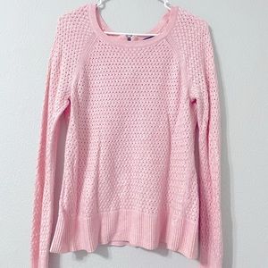 SOLD- American Eagle Pink Sweater